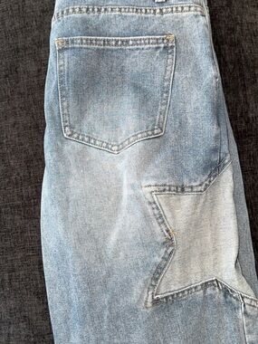 Cali1850 Jeans/ star baggy jeans
